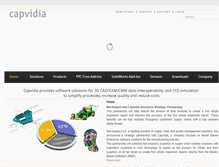 Tablet Screenshot of capvidia.com